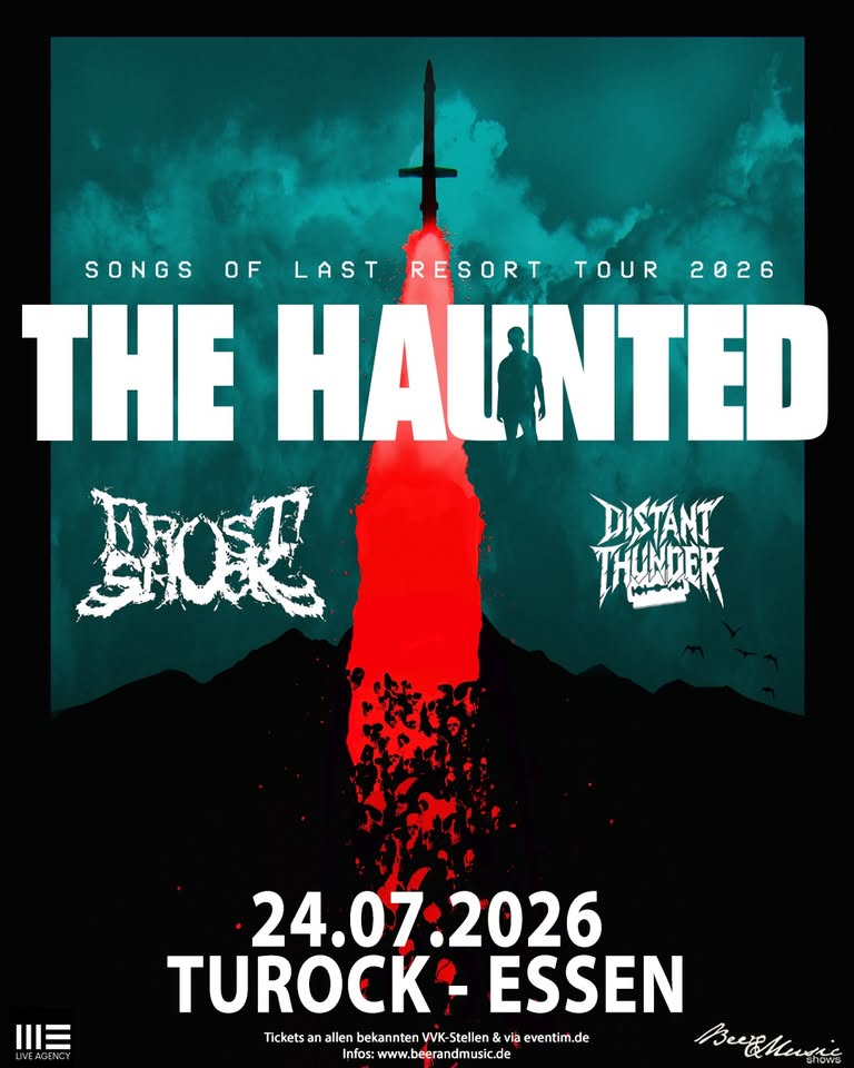 THE HAUNTED & Gäste: Frostshock & Distant Thunder - Essen