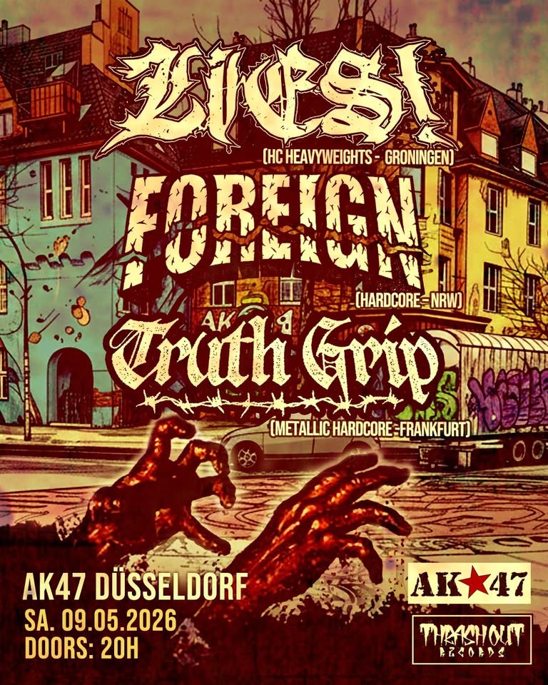 LIES!, HC-Heavyweights/NL + Foreign, HC/NRW + Truth Grip, Metalic-HC, Frankfurt