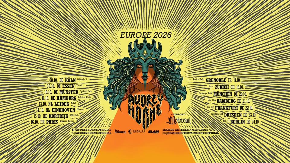 Audrey Horne // European Album Tour // Essen