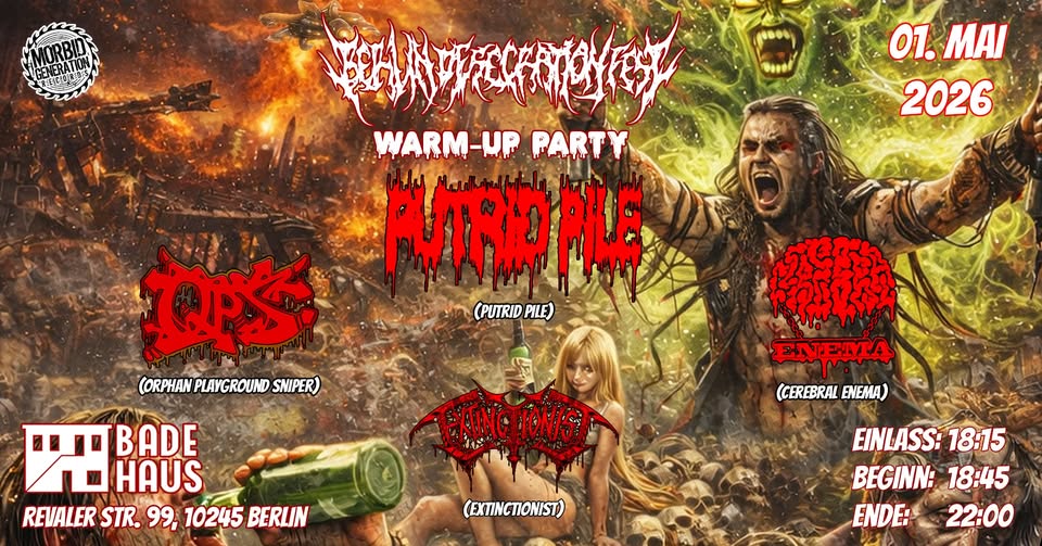 Berlin Desecration Warm-Up Party 2026
