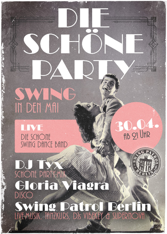 Die Schöne Party am 30.04.26 - Swing in den Mai