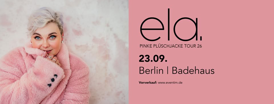 ela. – Pinke Plüschjacke Tour // Berlin