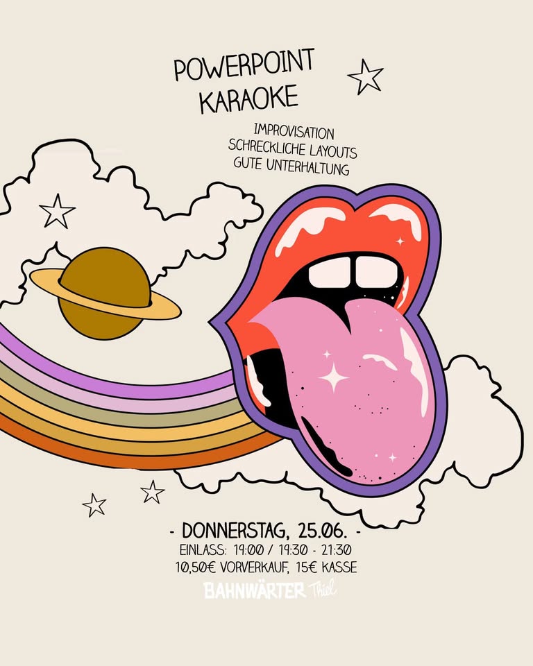 PowerPoint Karaoke | Bahnwärter Thiel