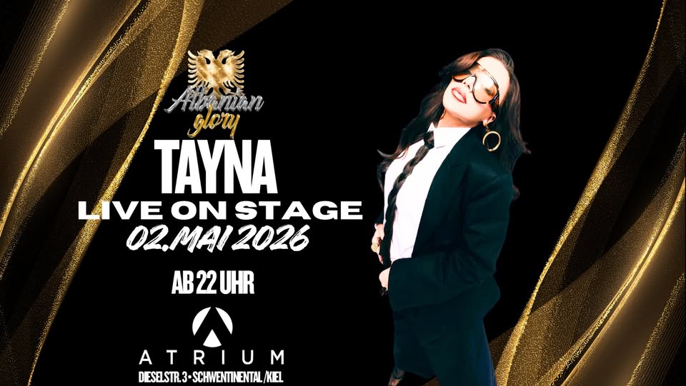 SA.02.05 | TAYNA LIVE ON STAGE ★ CLUB ATRIUM KIEL ★ TUPANSHOW ★ DJ BOUANA ★ DJ J-CUT