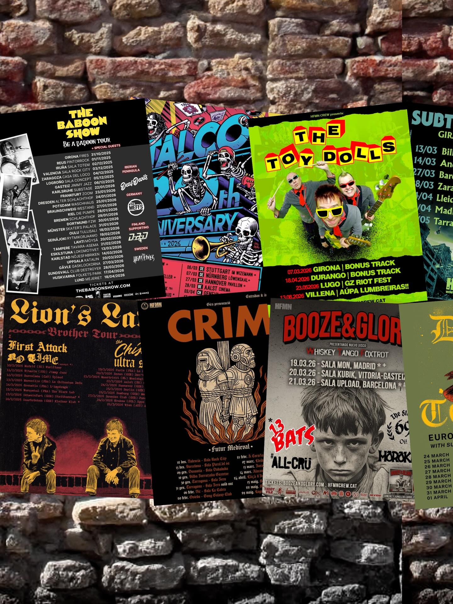 The Adicts European Tour 2026