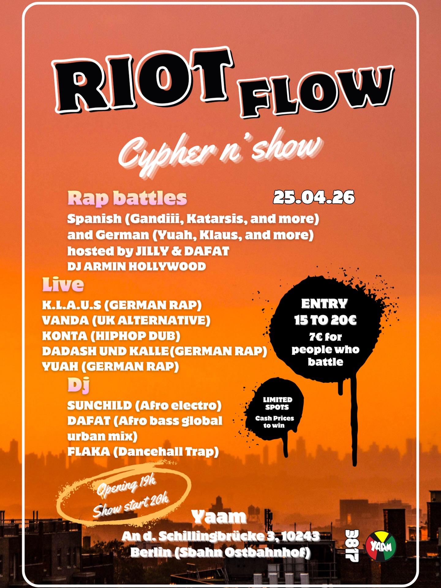 Riot Flow - Cypher n' show