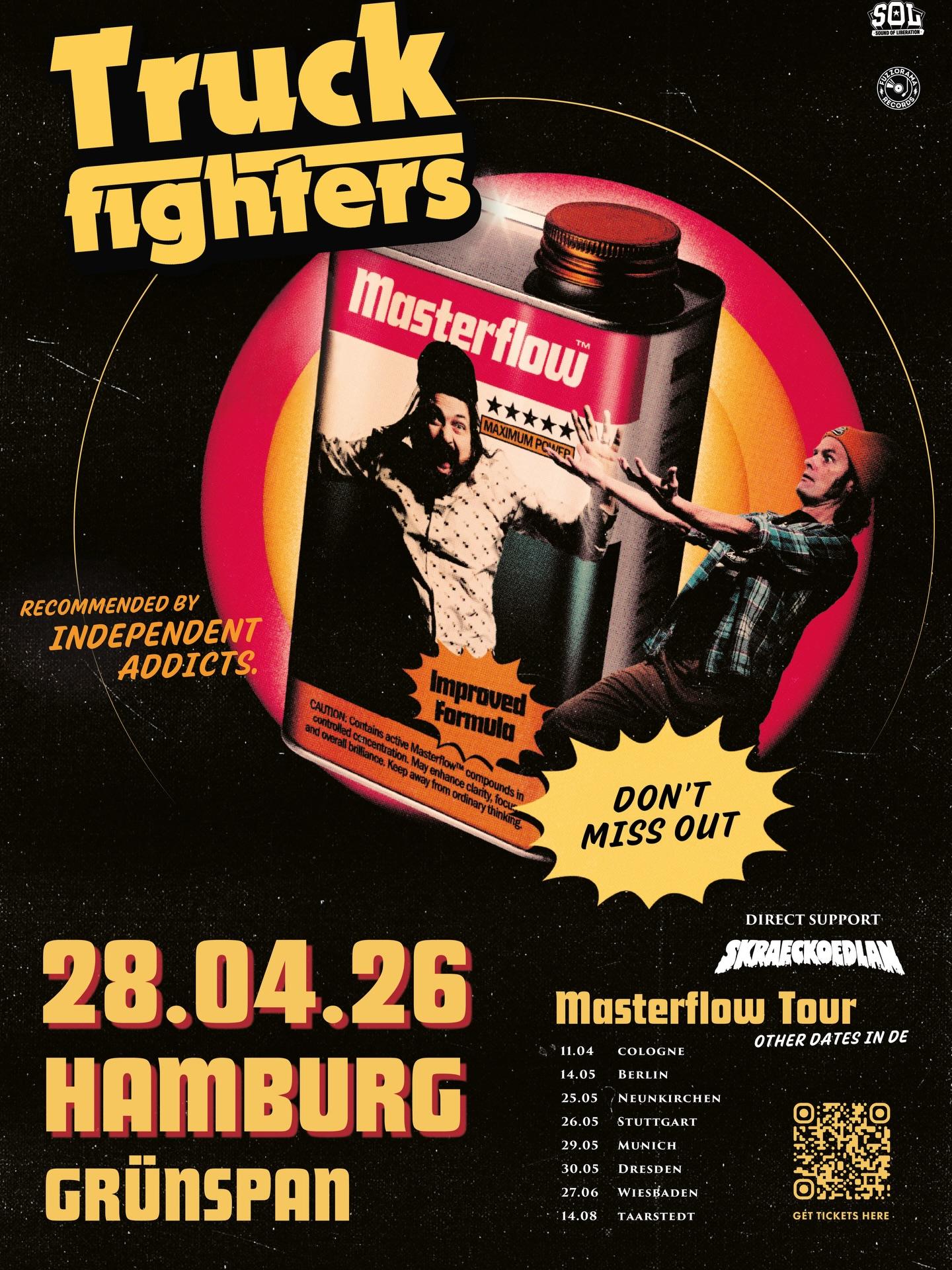 Truckfighters & Skraeckoedlan