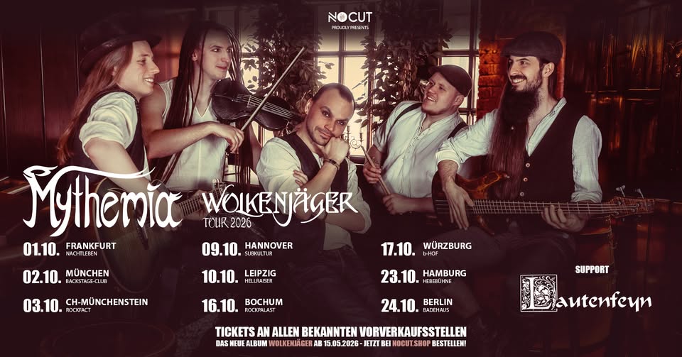 Mythemia - Wolkenjäger Tour 2026 Berlin