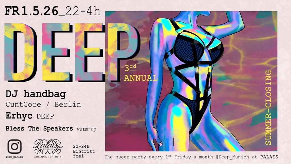 DEEP 3rd ANNUAL & SUMMER-CLOSING