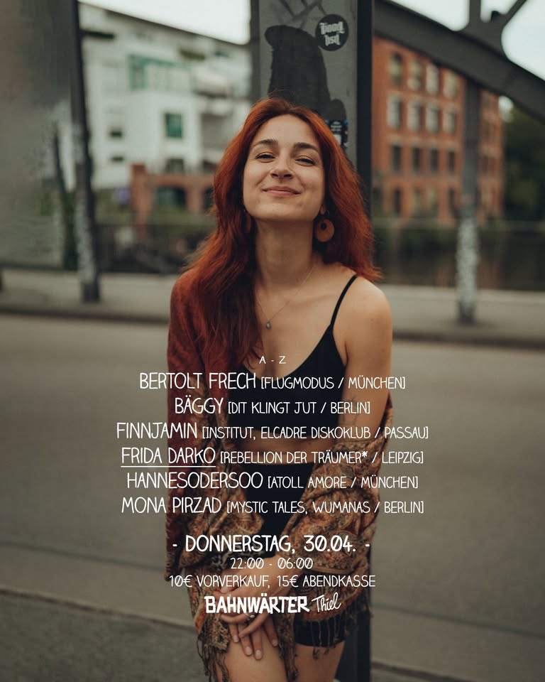 Tanz in den Mai mit Frida Darko | Bahnwärter Thiel