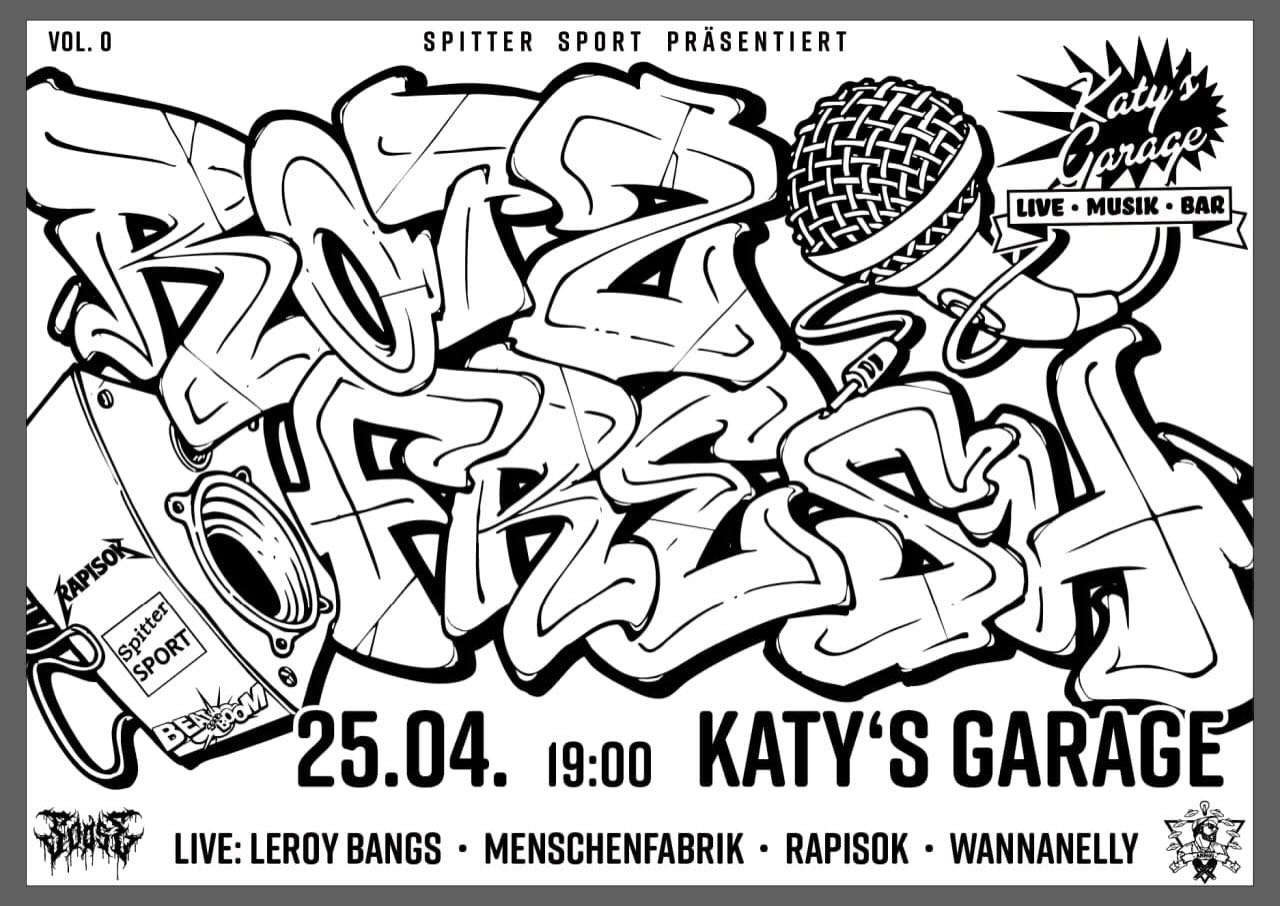 Spitter Sport präsentiert: “Rotz Fresh Volume 0” mit O.M.A.