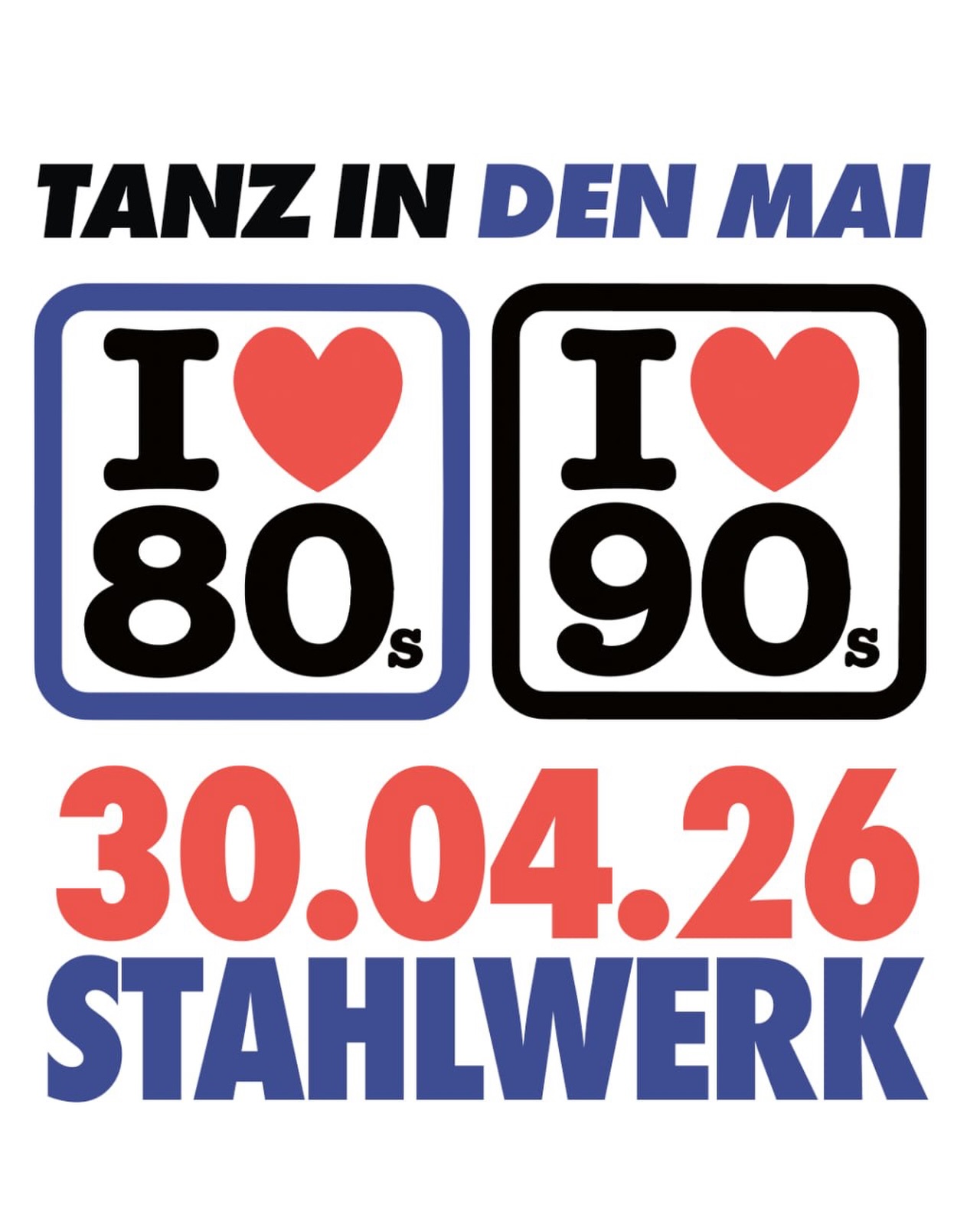 Tanz in den Mai – 80s & 90s Edition