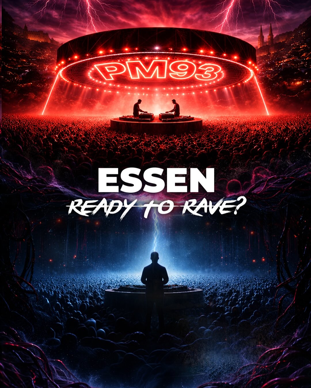 VOLTAGE ROOM: Techno Rave Event