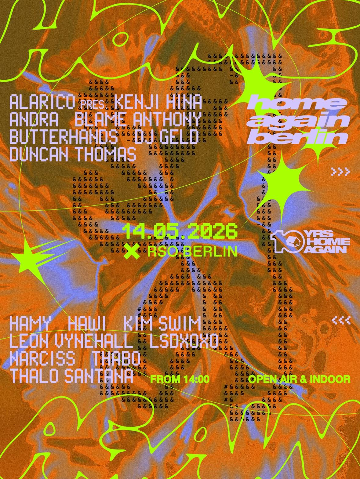 Home Again Berlin 10th Anniversary