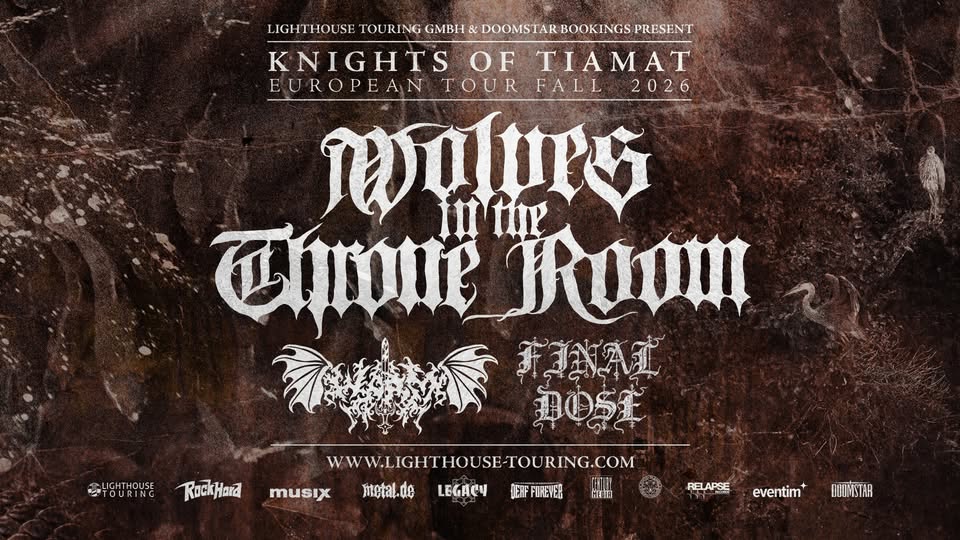 Wolves in the Throne Room - Knights of Tiamat European Tour 2026 | Essen