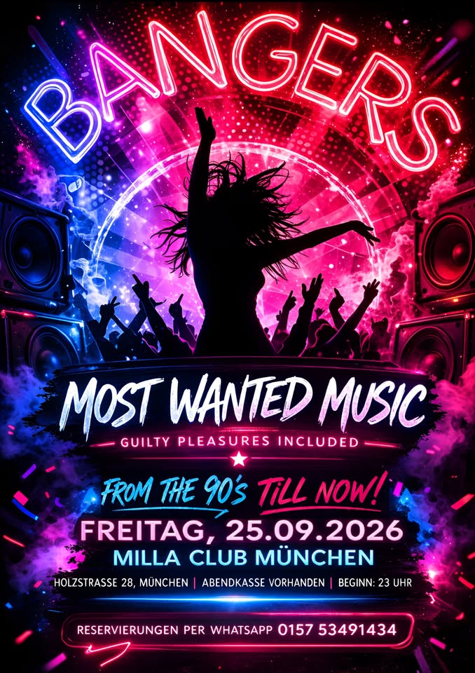 BANGERS PARTY - MÜNCHEN