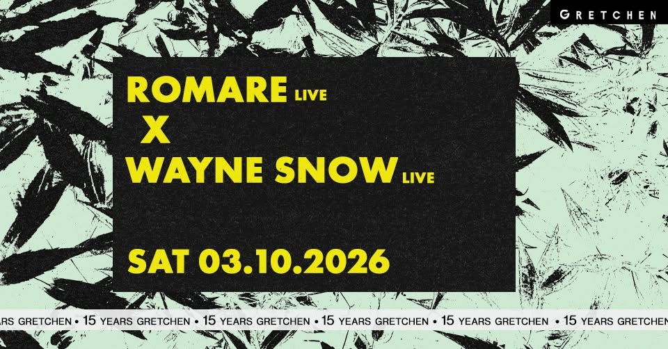 15 Years GRETCHEN: ROMARE + WAYNE SNOW