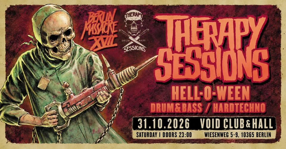 Therapy Sessions XVII with Current Value, Peter Kurten, Zak McCoy, Marco Stenzel | VOID Club & Hall