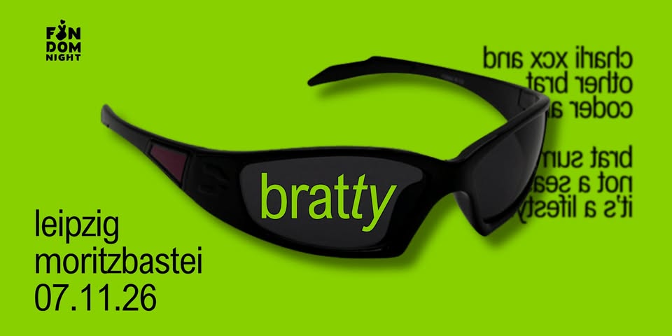 bratty • w/ charli xcx & other brat coded artists • leipzig