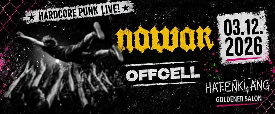 NOWAR  & OFFCELL // Hamburg - Hafenklang - Goldener Salon