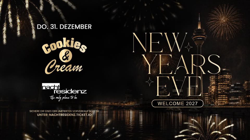 COOKIES & Cream Silvester DELUXE HAPPY NEW YEAR 
