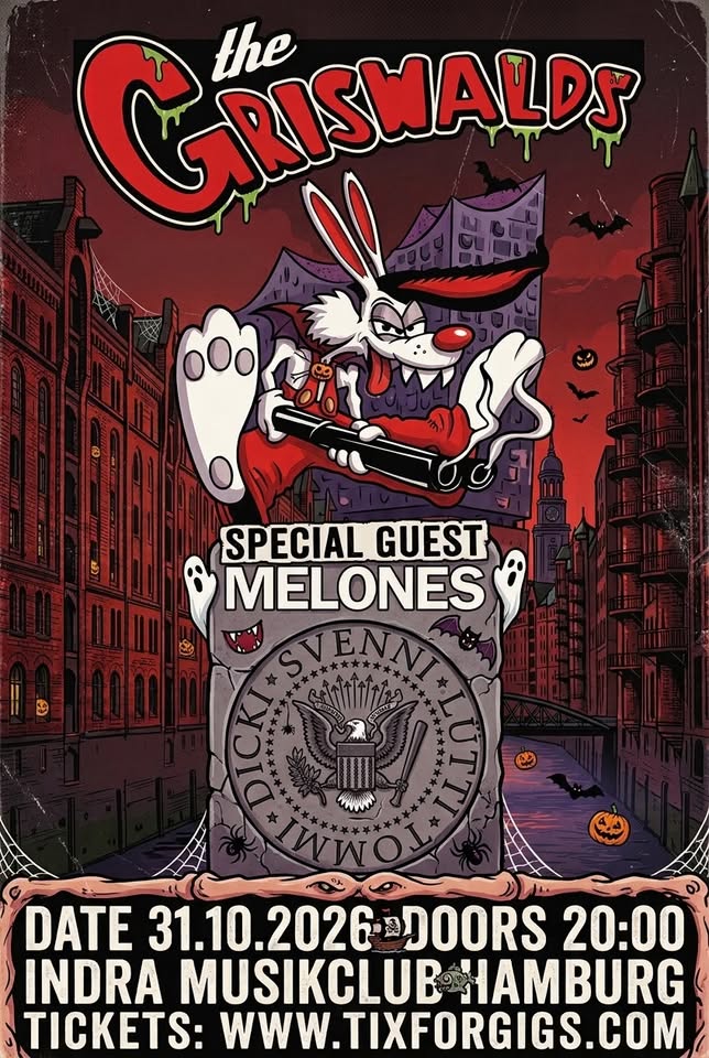 THE GRISWALDS - Halloween Show - Special Guest: MELONES