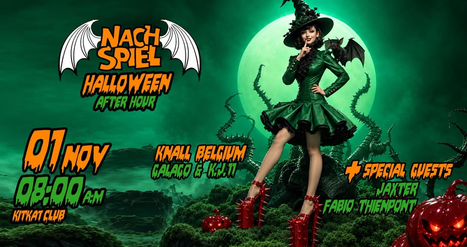 NACHSPIEL, das Halloween-Special - die Afterhour @KitKat Club