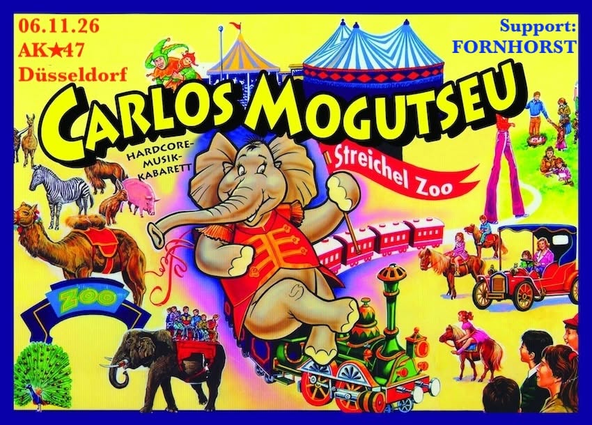 Carlos Mogutseu, unbeschreiblich/Aschaffenburg + Fornhorst, Deutschpunk/Hamburg