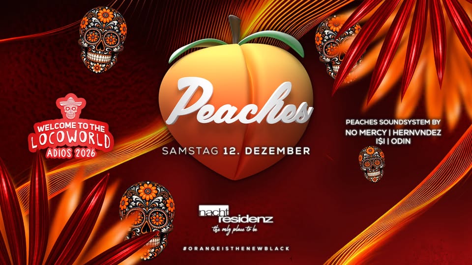 Peaches • Adios 2026 | Nachtresidenz Düsseldorf